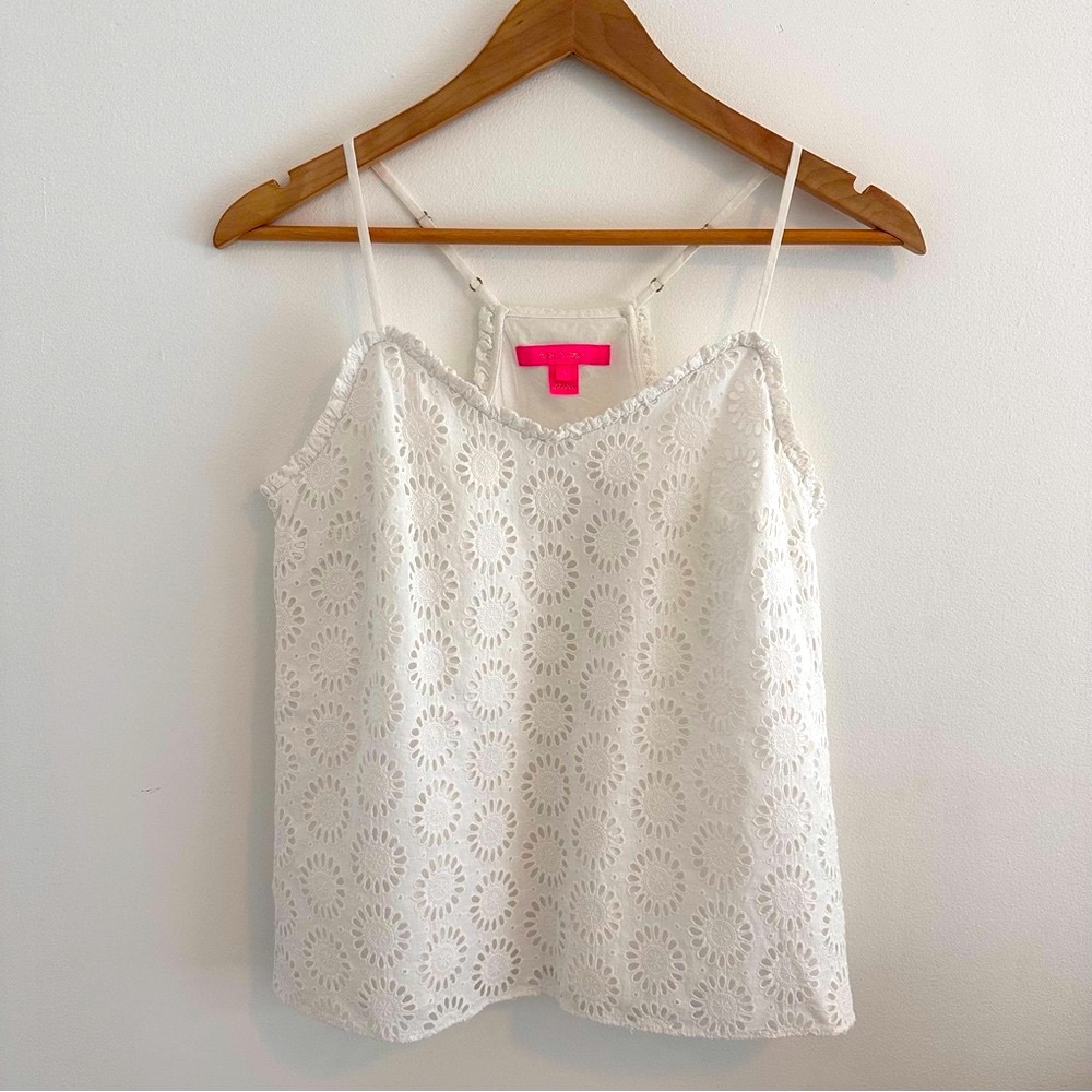 Lily Pulitzer Eyelet Tank Top